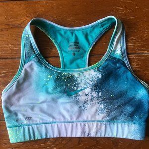Nike Dri-Fit Patterned Sports Bra Size XS